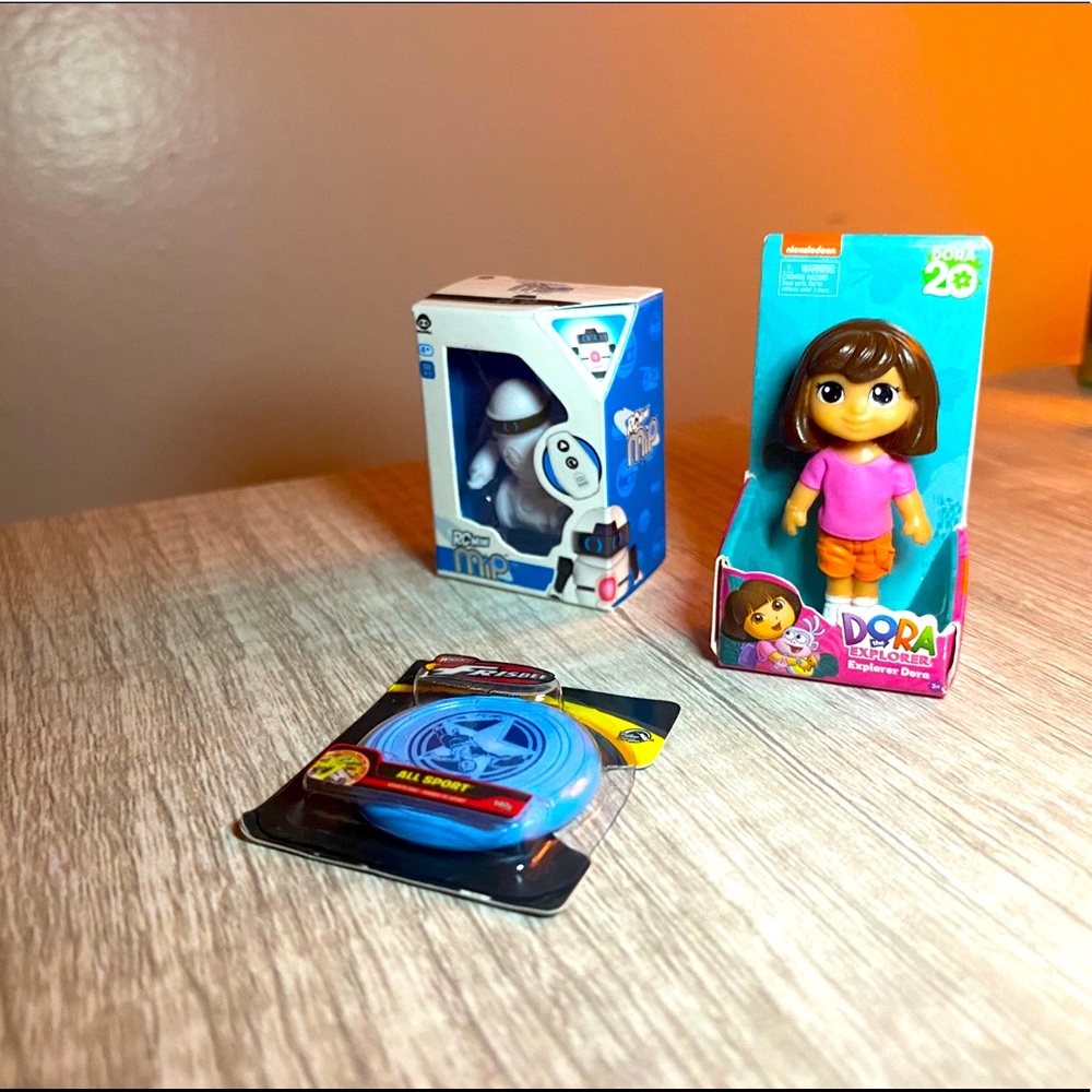 3 - Mini Brands toy miniatures.